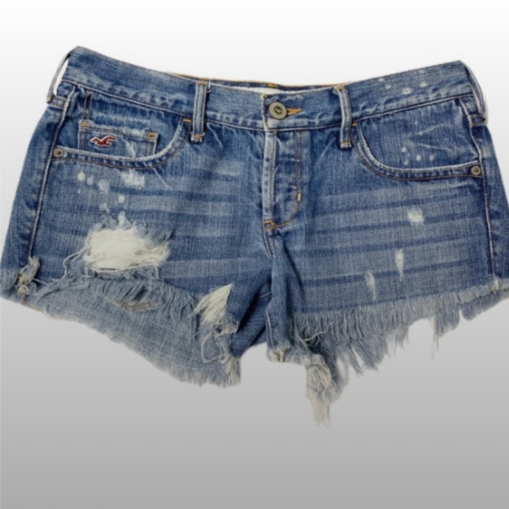 2/$30 Hollister Distressed Denim Shorts